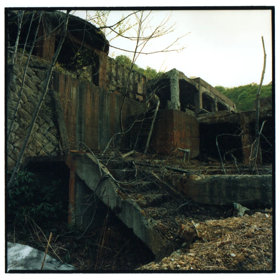 上北鉱山-選鉱場