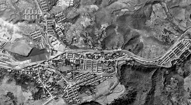 空中写真-南郷-1962年