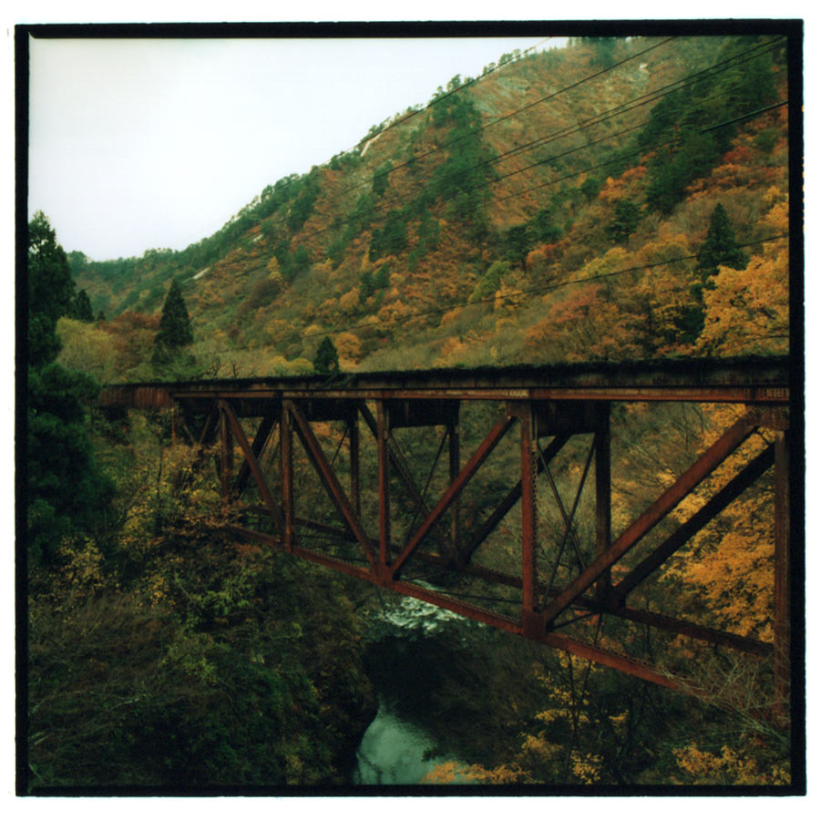 赤谷鉱山-鉱山鉄道鉄橋