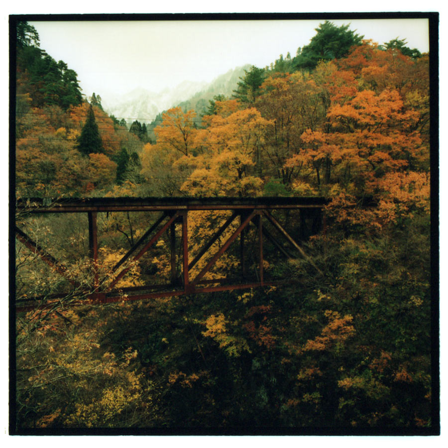 赤谷鉱山-鉱山鉄道鉄橋